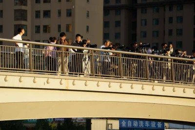 來太原北中環橋，一起賞秋分“懸日”