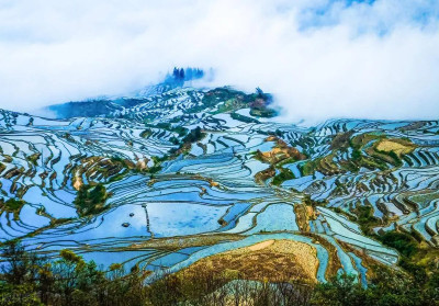 雲南的冬季集合了這些限定美景，氣候溫和，冬天很適合去雲南