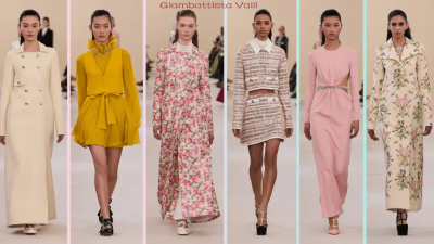 Giambattista Valli 2024秋冬系列，簡約的浪漫優雅